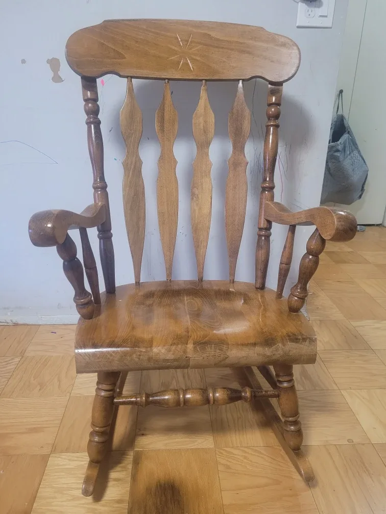 Wooden Rocking Chair - Great Condition!