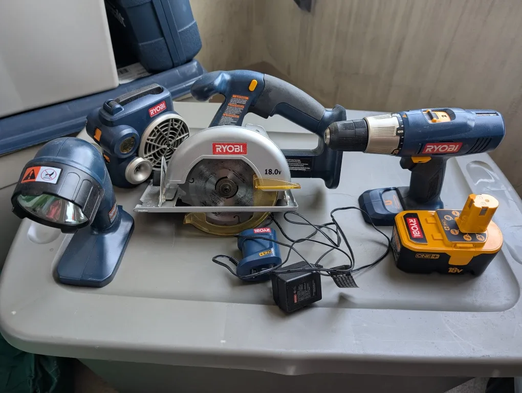 Ryobi 4 piece combo kit