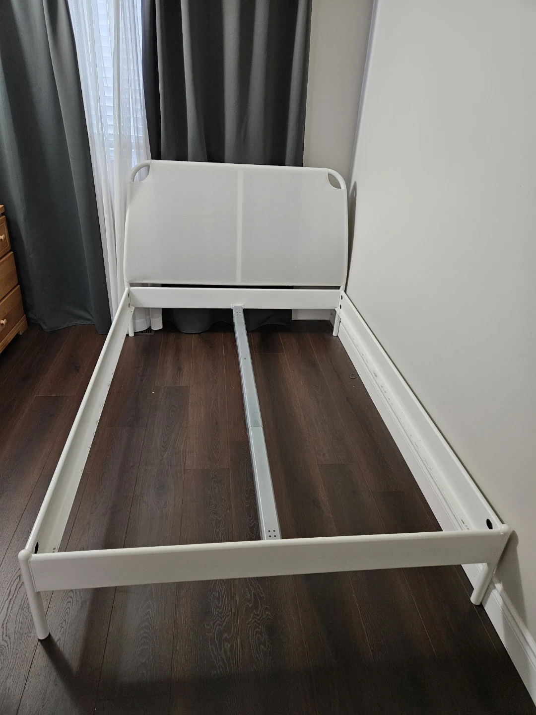 IKEA Double Bed Frame - White