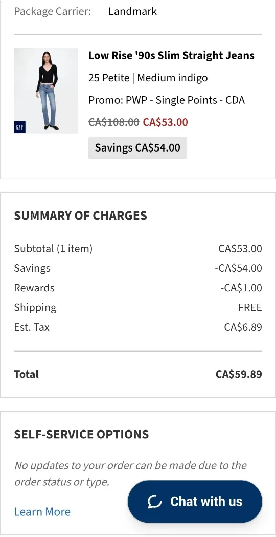 NEW GAP 90s style Straight Jeans - Size 25 image indicator(6)