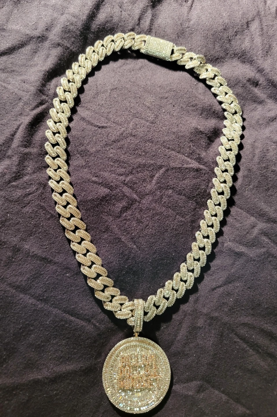 Cuban Link Chain with Pendant - photo 2
