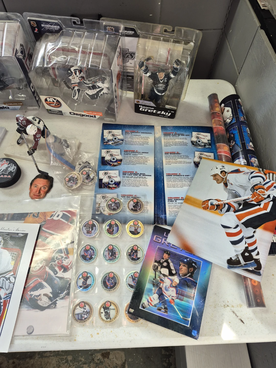 Hockey Memorabilia Lot - Oilers, Gretzky, Crosby
