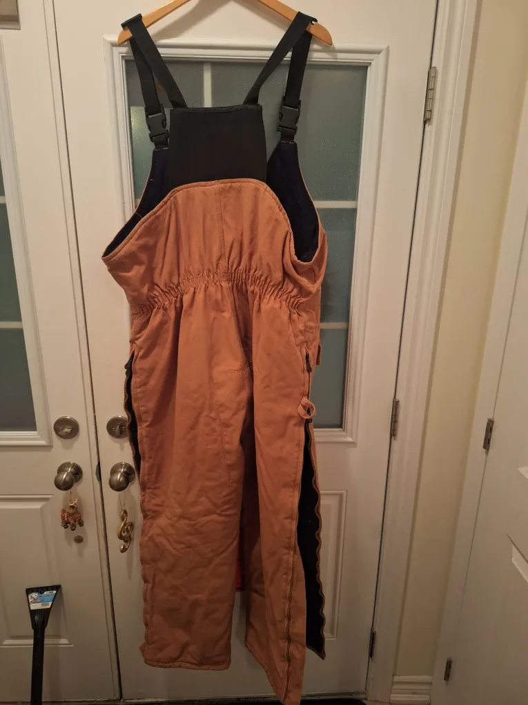 Tan Insulated Bib Overalls image indicator(3)