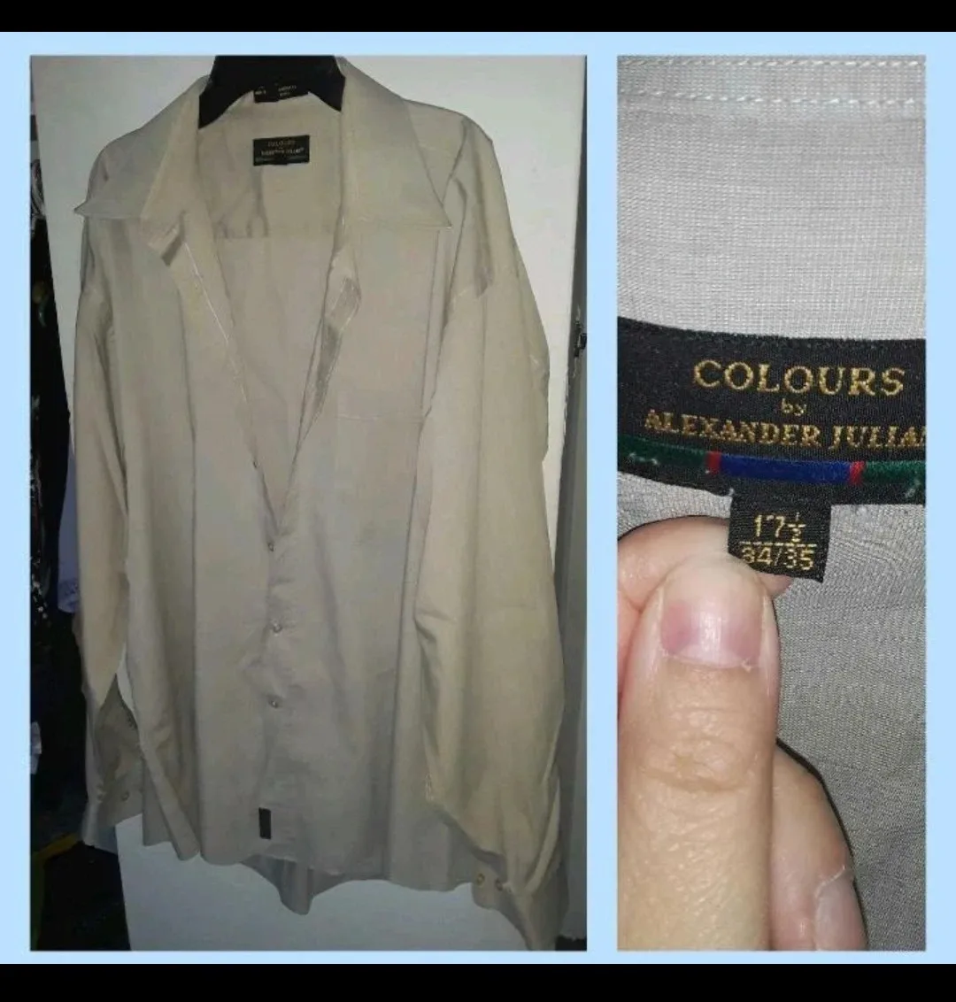 Colours by Alexander Julian Dress Shirt - Size 17 1/2