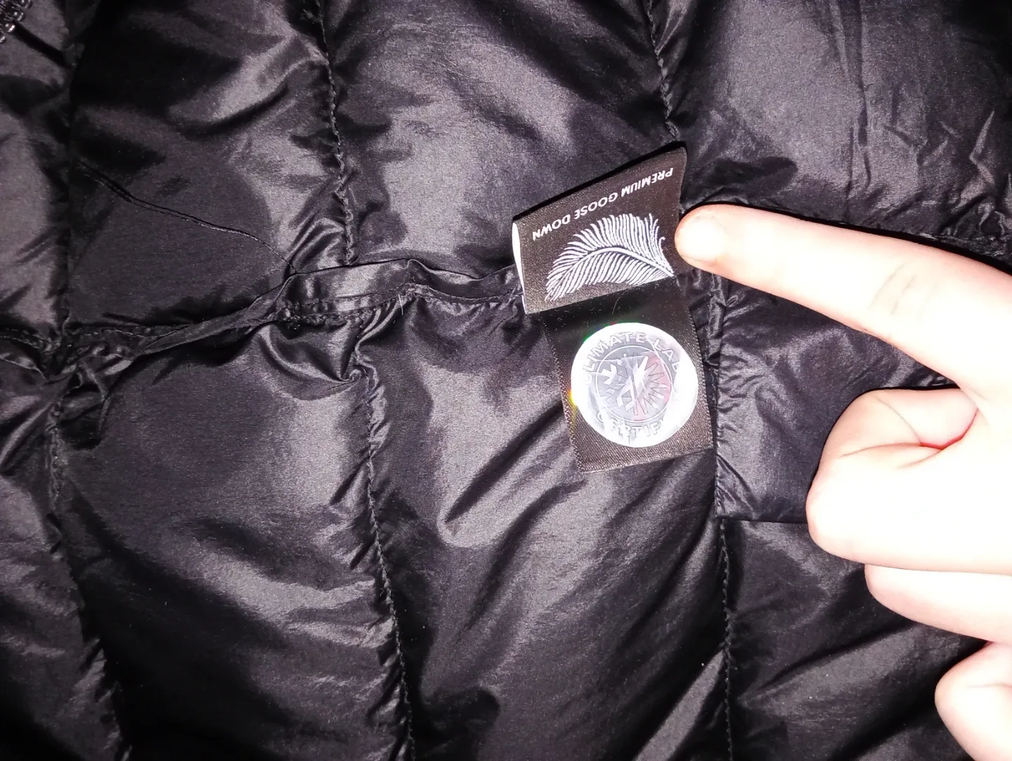 Little Puff Black Puffer Jacket - Size M image indicator(6)