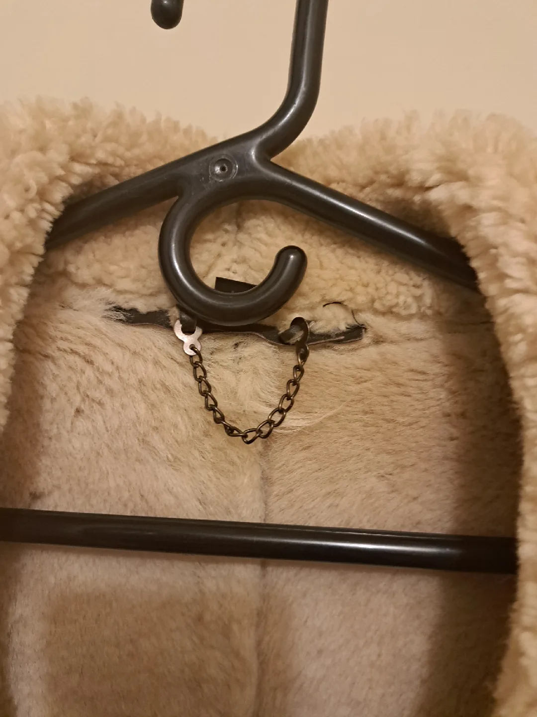 Shearling Leather Bomber Jacket image indicator(8)