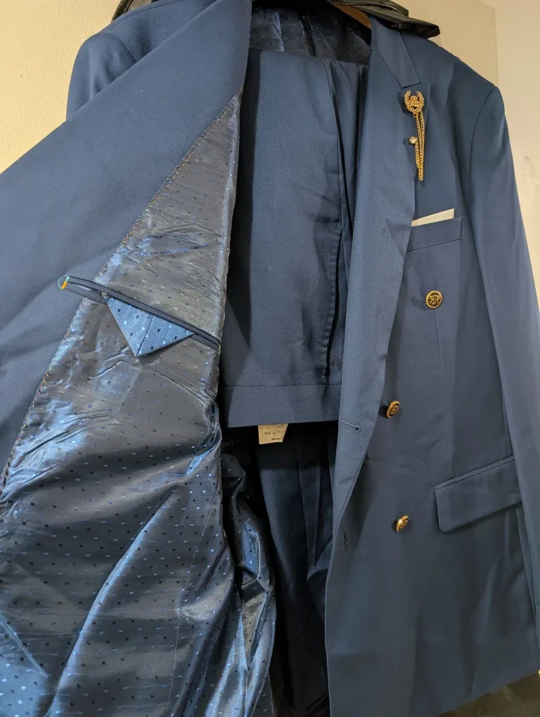 Daro-Uomo Navy Blue Suit - XXL BRAND NEW image indicator(4)