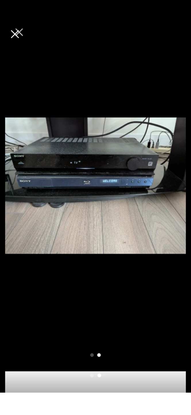 Sony 5.1 Receiver & Blu-ray Player 1000w speakers - photo 2