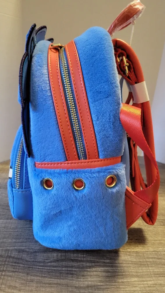 Loungefly Sonic the Hedgehog Faux Fur Backpack image indicator(2)