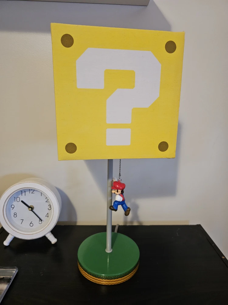 Super Mario Bros. Question Block Lamp