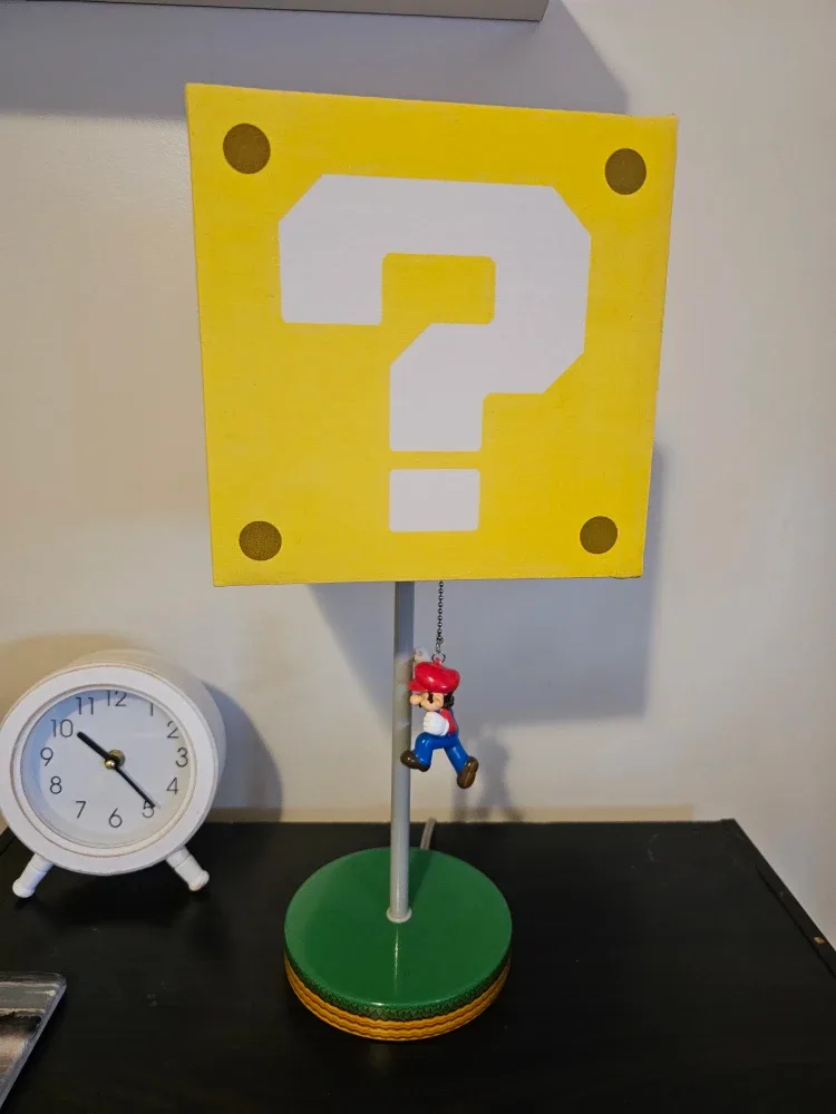 Super Mario Bros. Question Block Lamp