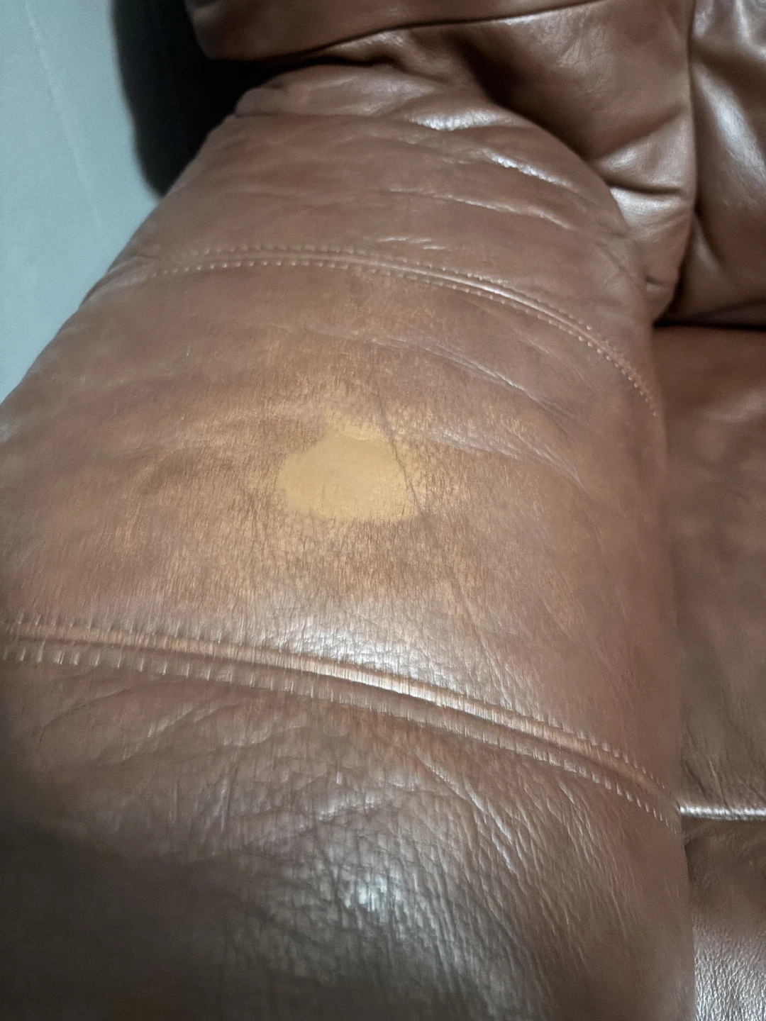 Brown Leather Recliner Armchair - photo 3