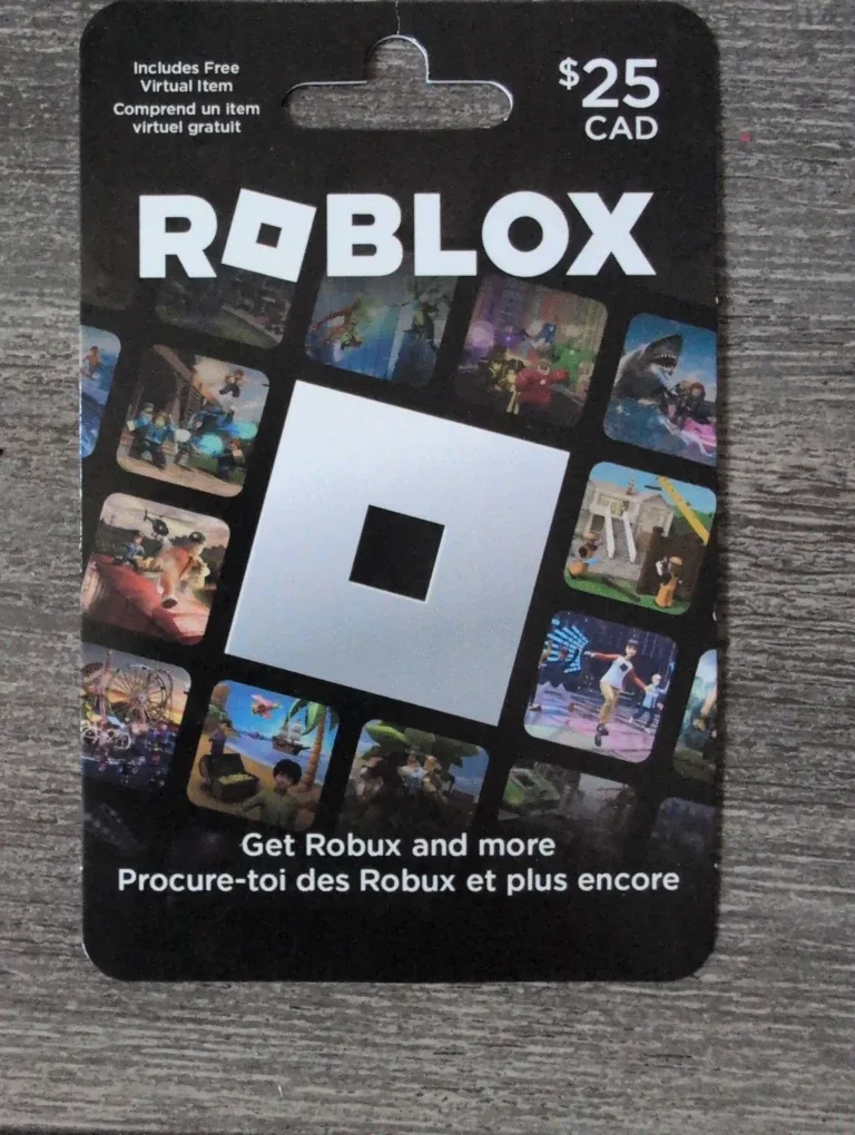 Roblox $25 CAD Giftcard