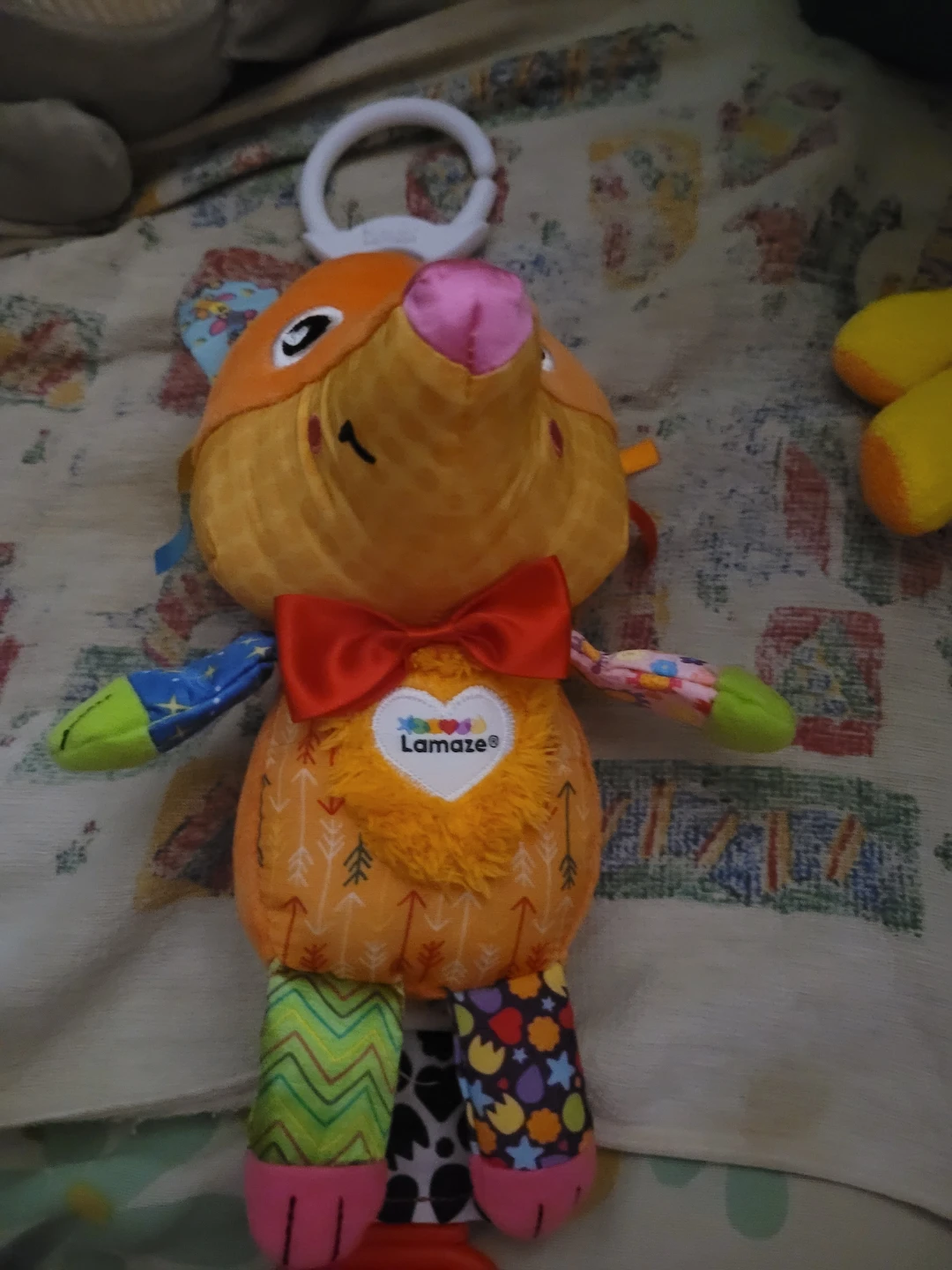Lamaze carseat baby toy