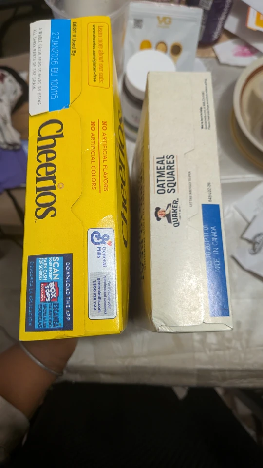 Cheerios & Quaker Oatmeal Squares Cereal - photo 2