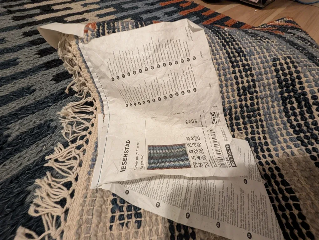 IKEA Resenstad Rug (5'7"x7'10") image indicator(4)