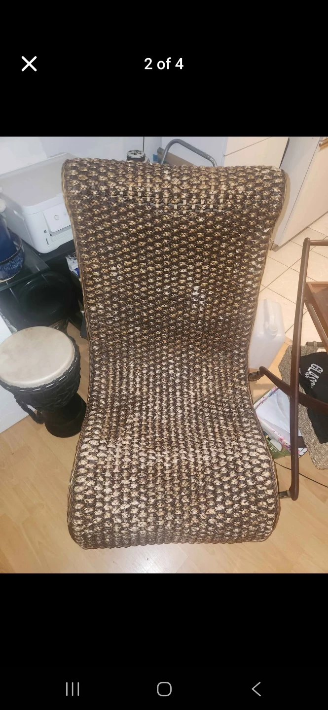 Wicker Accent Chair - photo 2