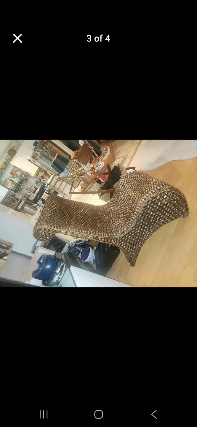 Wicker Accent Chair - photo 3