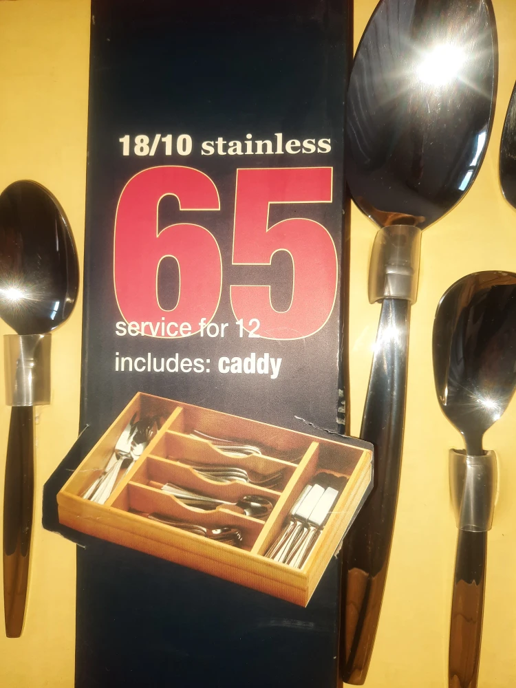 Oneida 65-Piece Stainless Steel Flatware Set - photo 2
