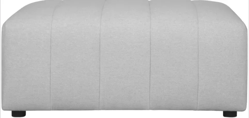 Moe’s Home Collection Lyric Left-Arm Chair & Ottoman – Grey image indicator(3)