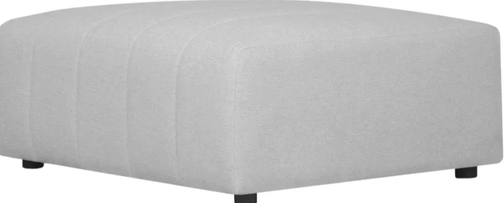 Moe’s Home Collection Lyric Left-Arm Chair & Ottoman – Grey image indicator(5)