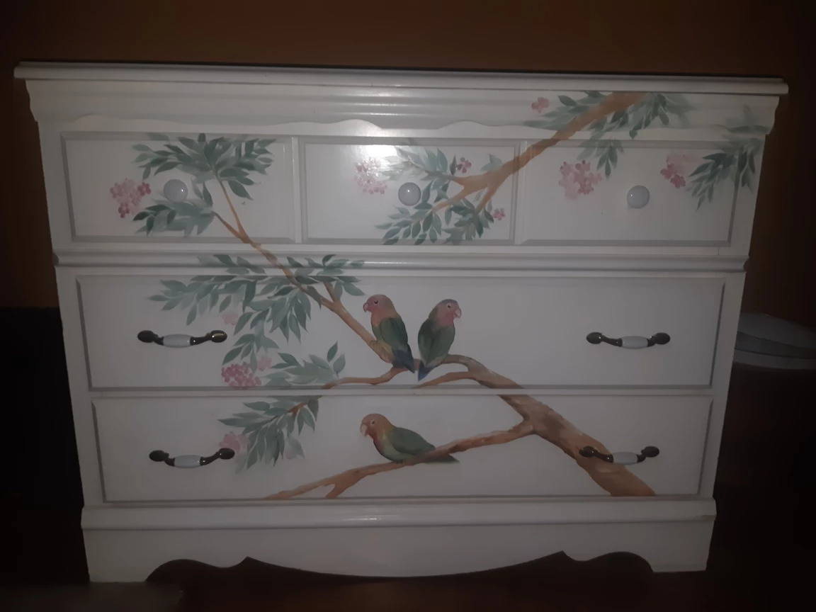 Painted White Dresser - photo 2
