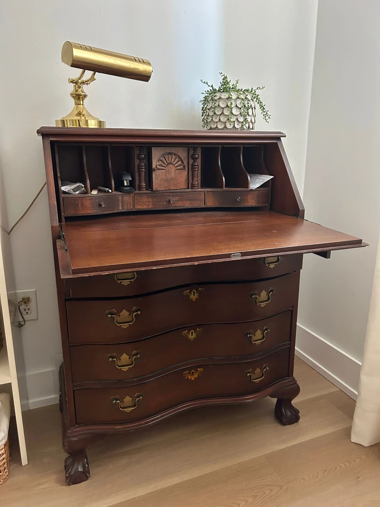 Antique Mahogany Secretary Desk