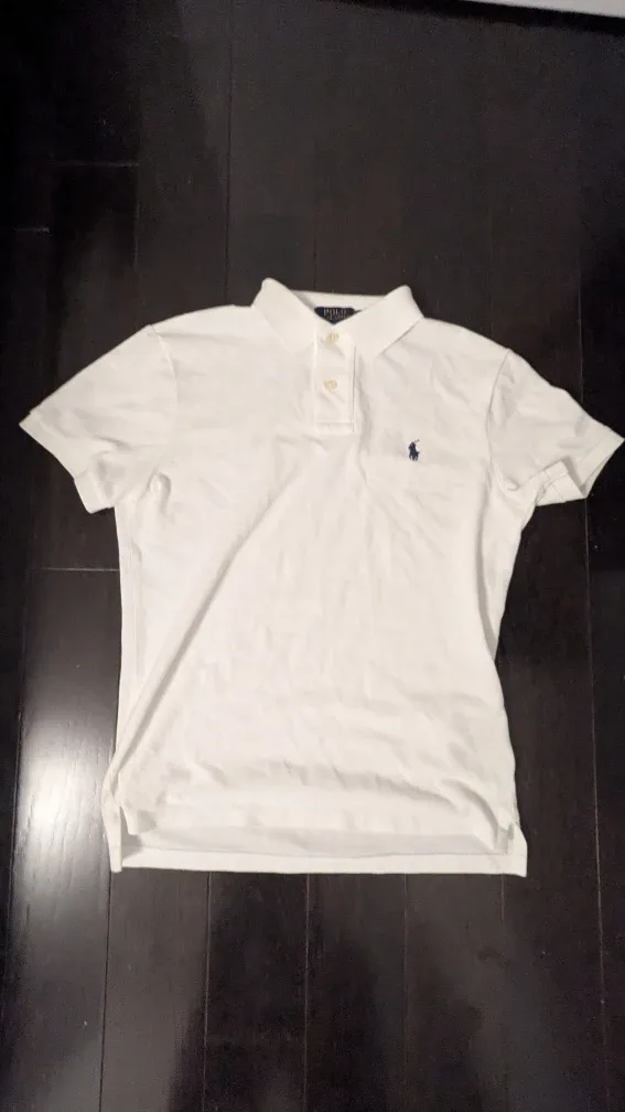 Ralph Lauren White Polo Classic fit