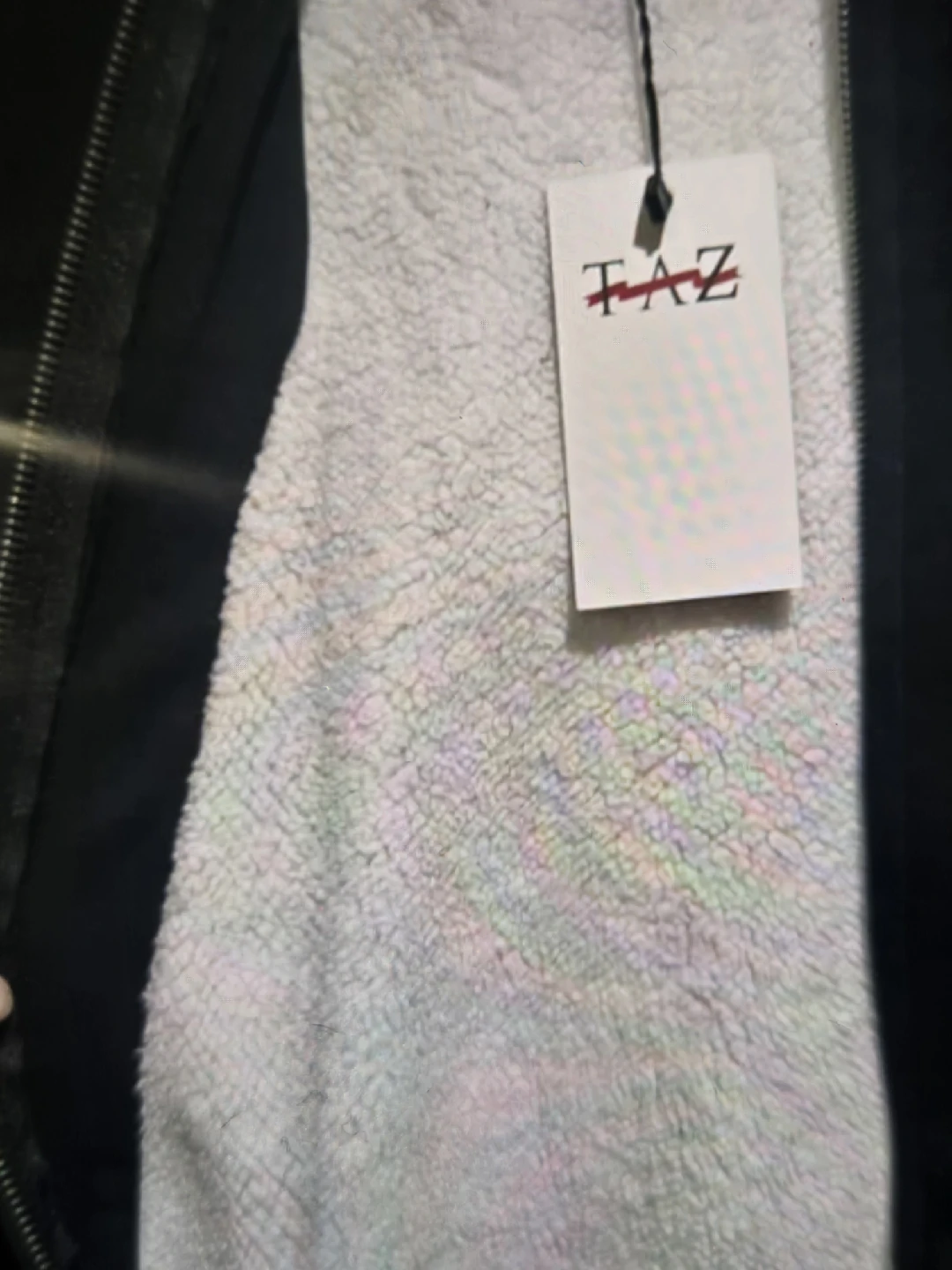 TAZ Black Sherpa Lined Hoodie - photo 3