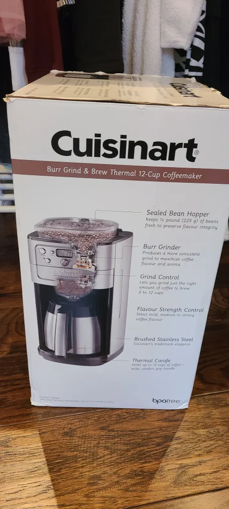 Cuisinart Burr Grind & Brew Thermal 12-Cup Coffeemaker image indicator(2)