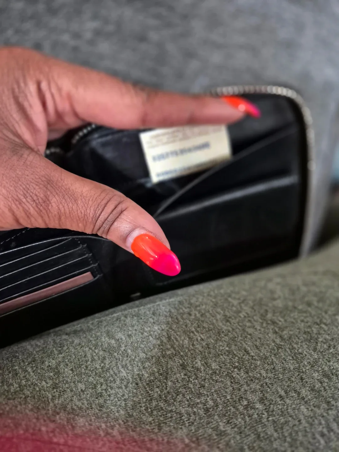 Bottega Veneta Black Material wallet image indicator(7)