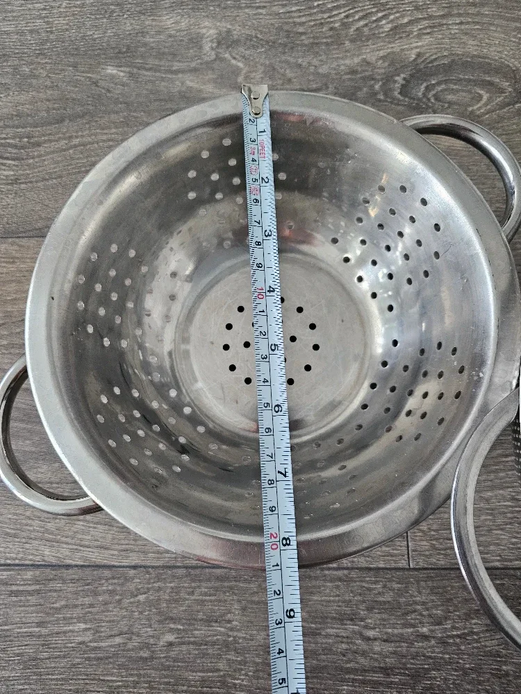 Stainless Steel Colander Set image indicator(2)