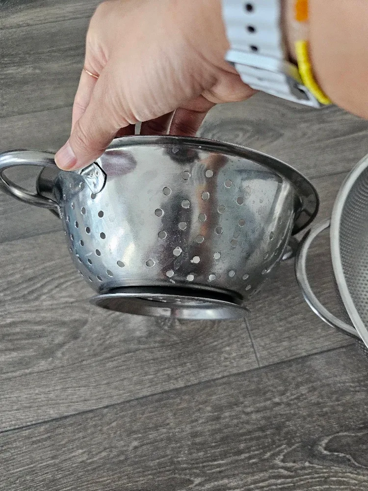 Stainless Steel Colander Set image indicator(5)