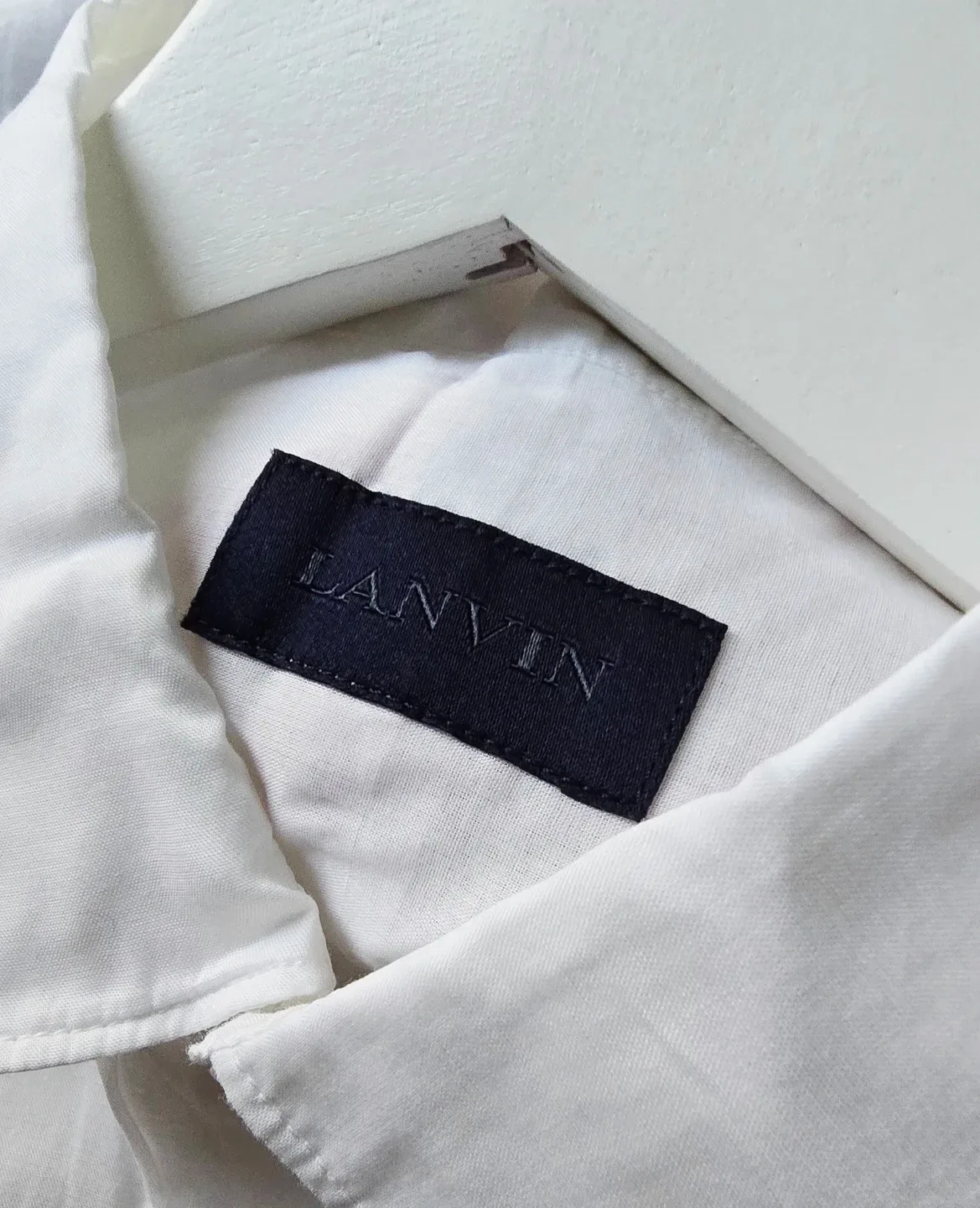 Lanvin White Cotton Shirt - Size 40 image indicator(2)