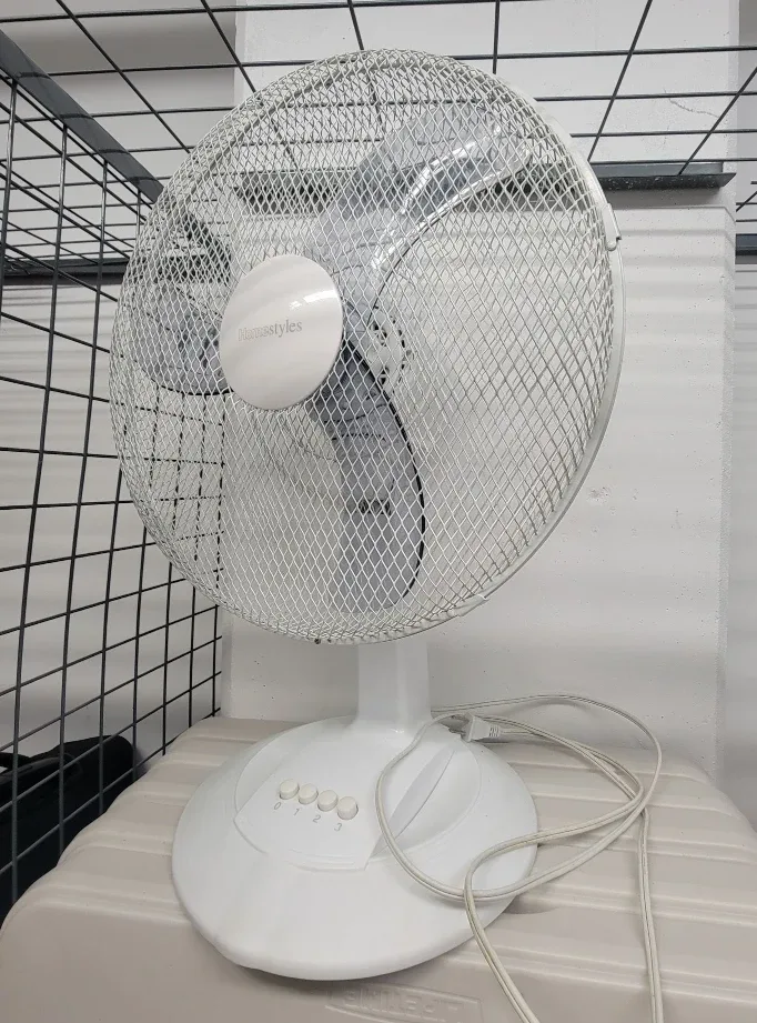 Home Styles White Table Fan