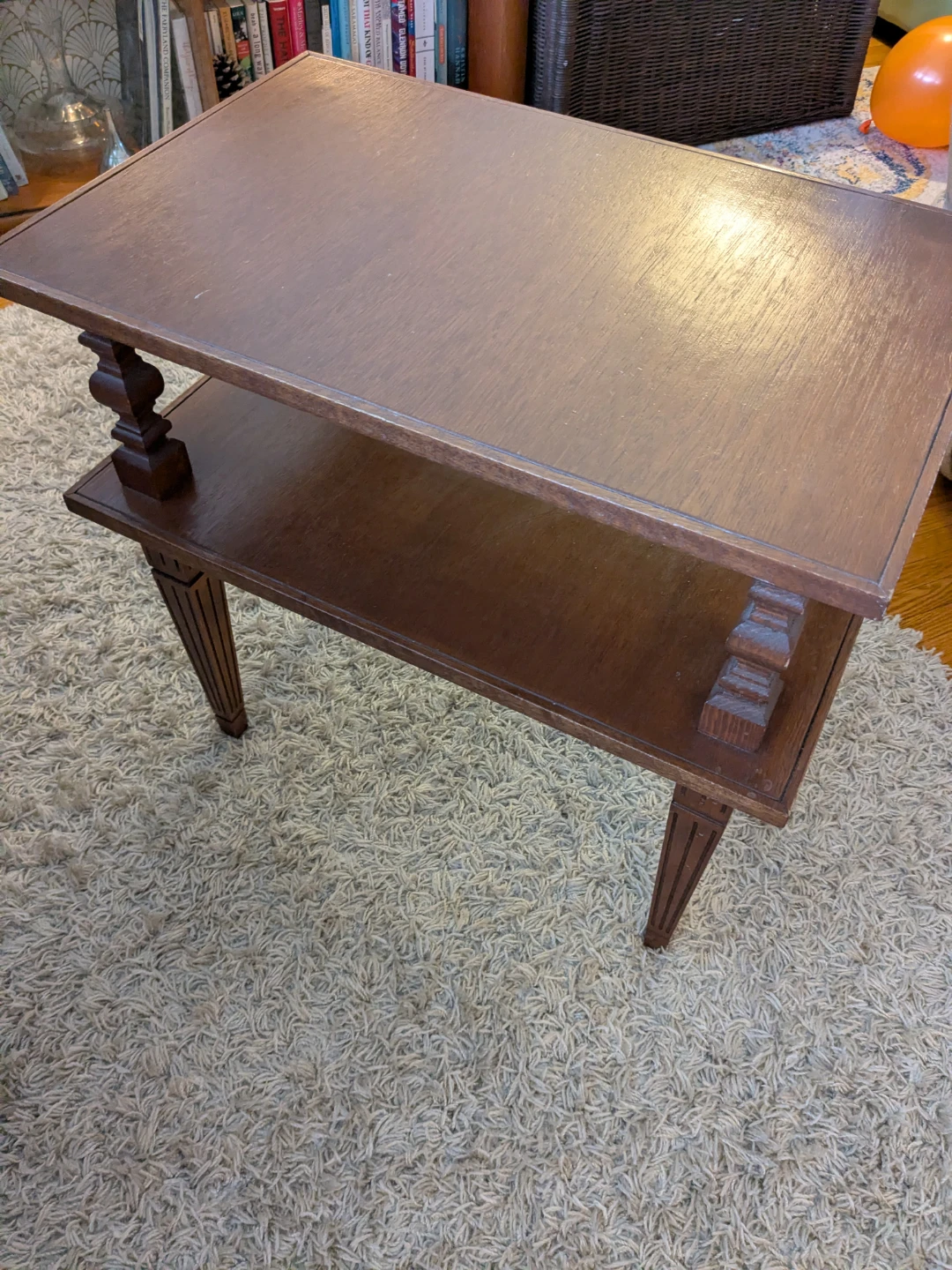 Wooden Side Table - photo 2