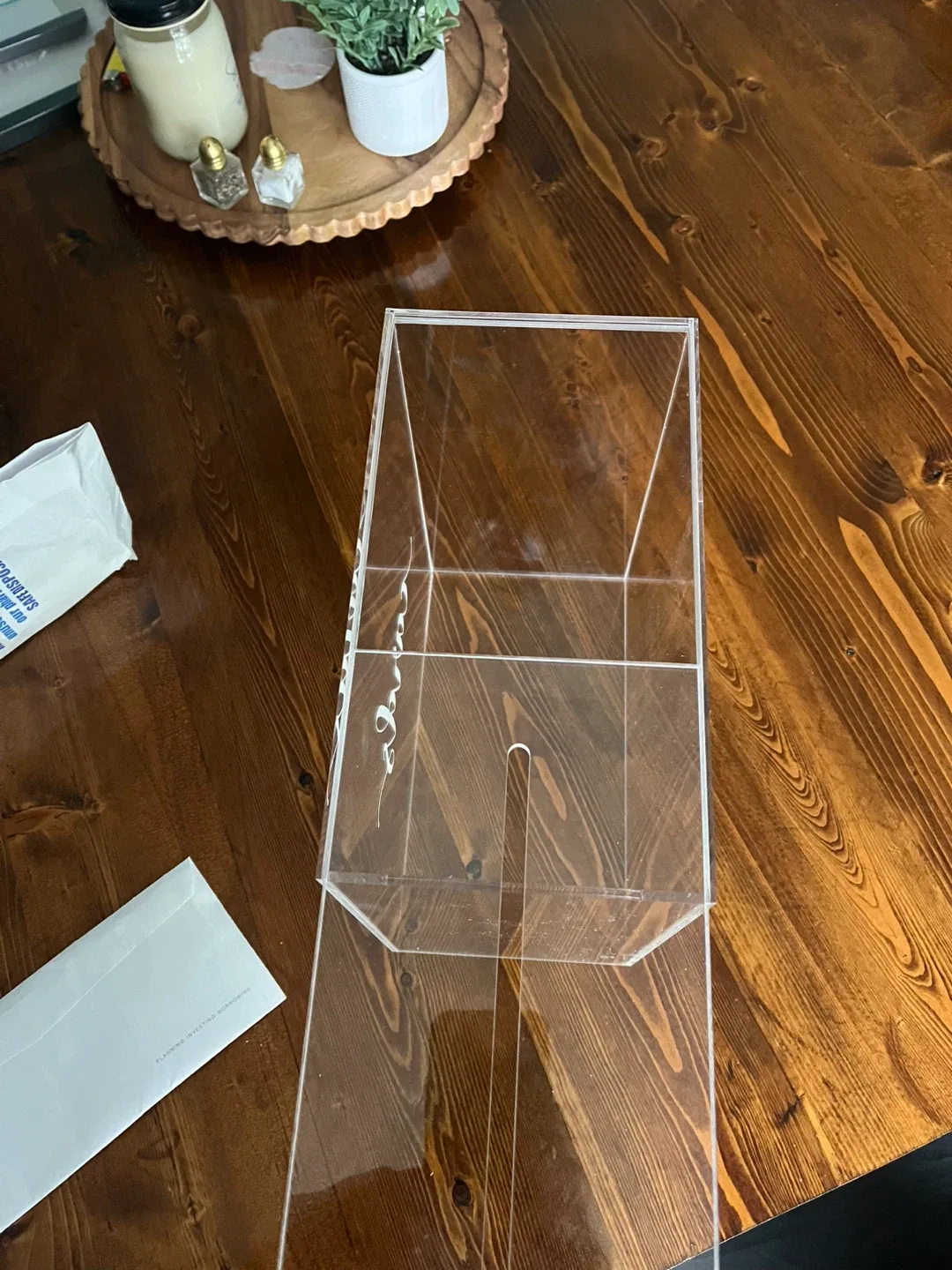 For Rent! Acrylic Wedding Card Box (see description) image indicator(3)