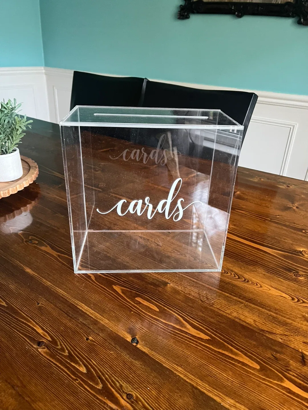 For Rent! Acrylic Wedding Card Box (see description) image indicator(7)