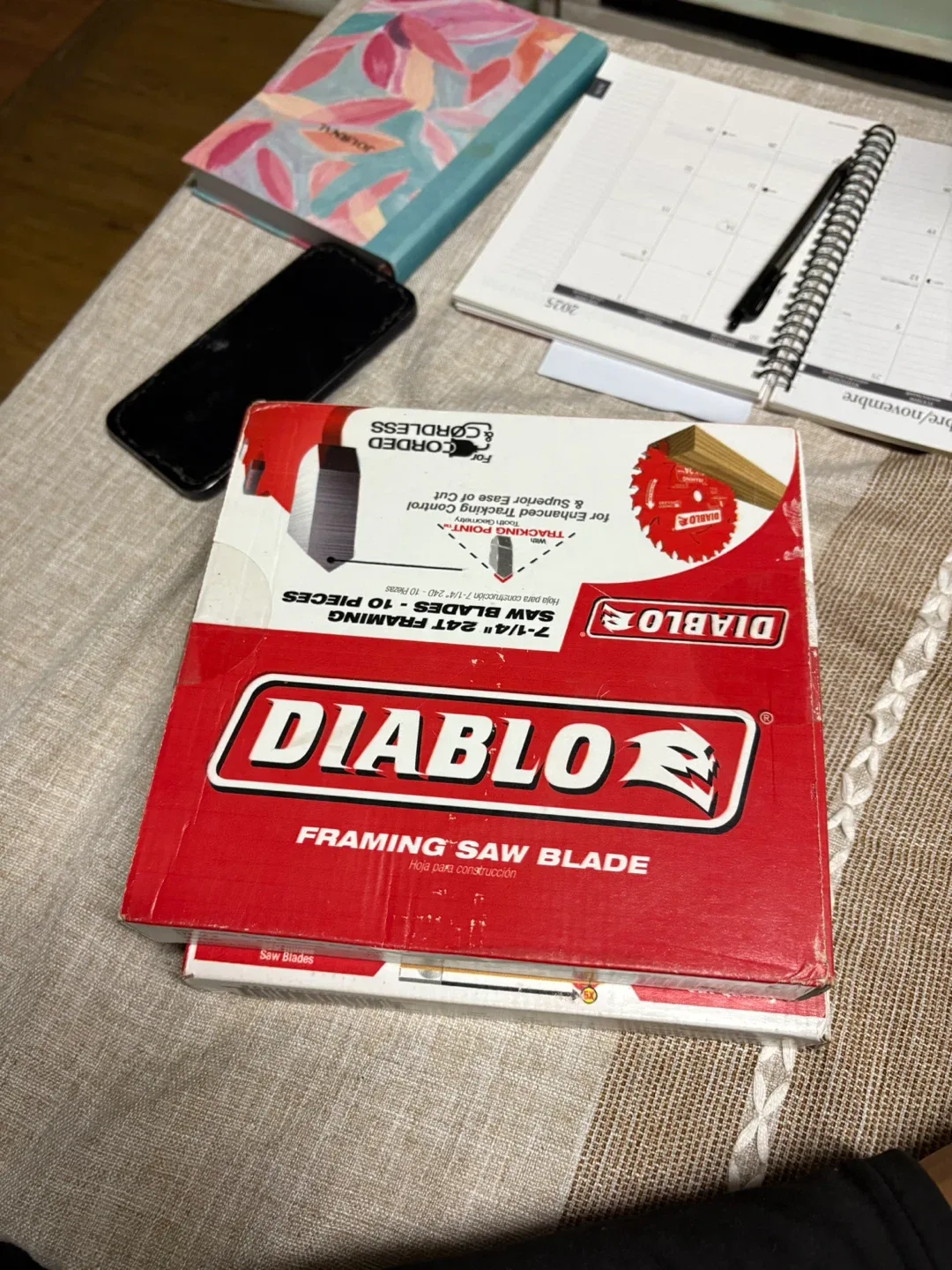 Diablo 7-1/4" 24T Framing Saw Blade - 10 Pieces image indicator(2)