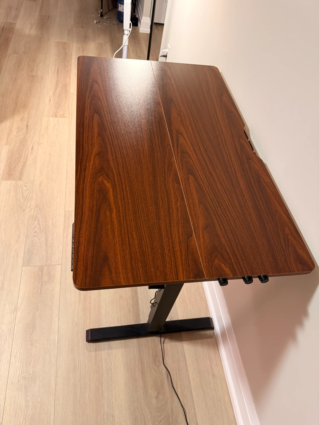 Adjustable Height Standing Desk - Brown - photo 4