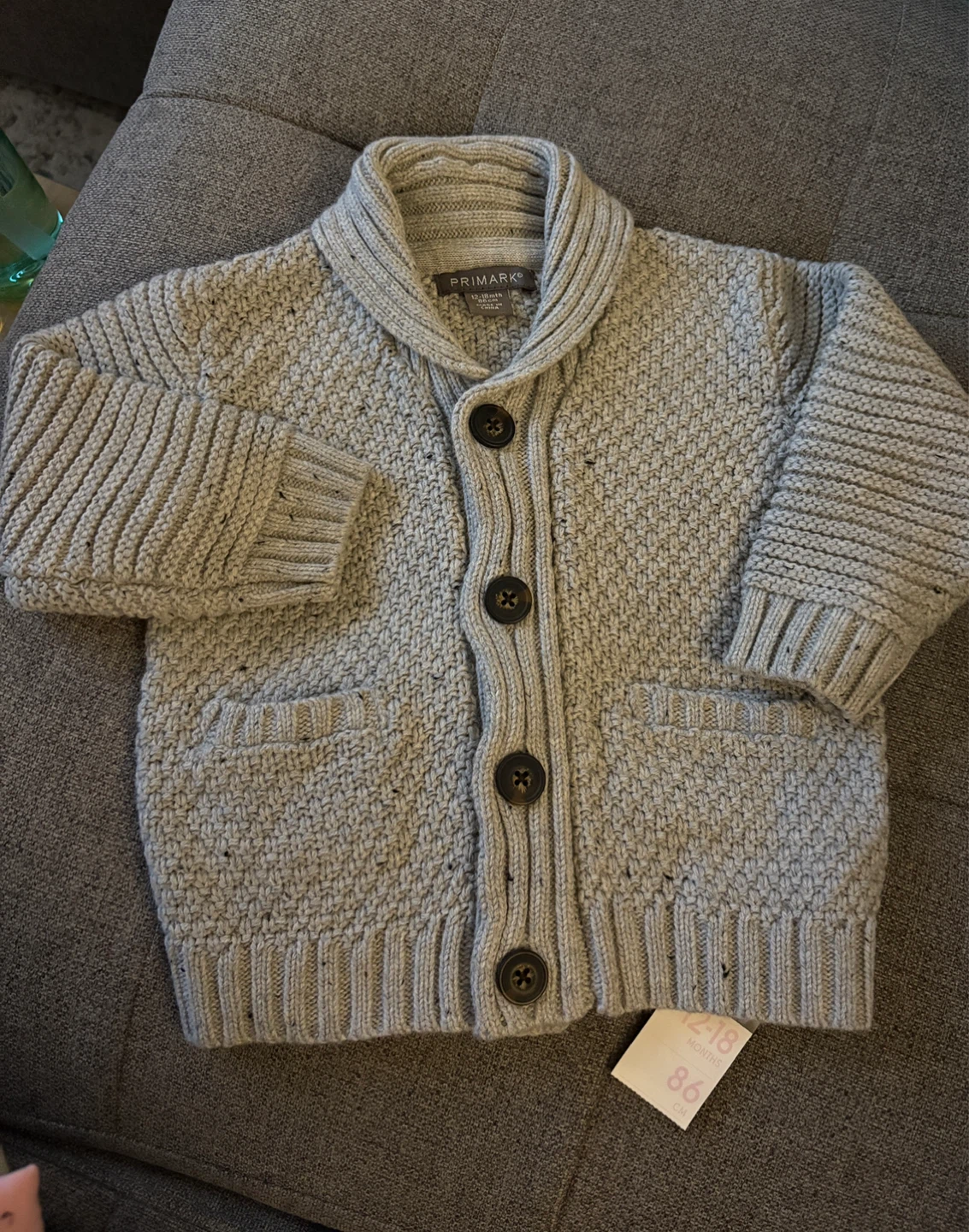 NEW Baby Knit Cardigan - Size 12-18 months - photo 2