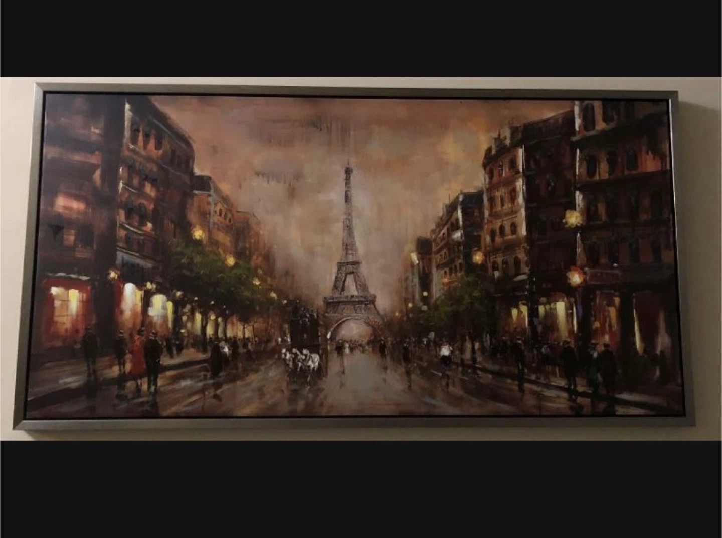 Paris Eiffel Tower Painting