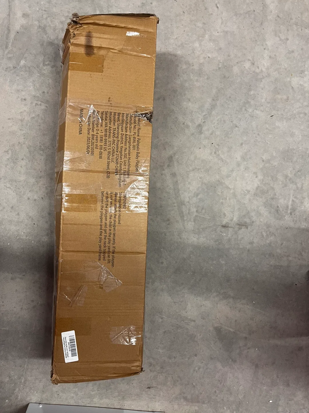 Baby Playpen, Playpen for Babies(59 * 59 * 27inch), without mat image indicator(9)