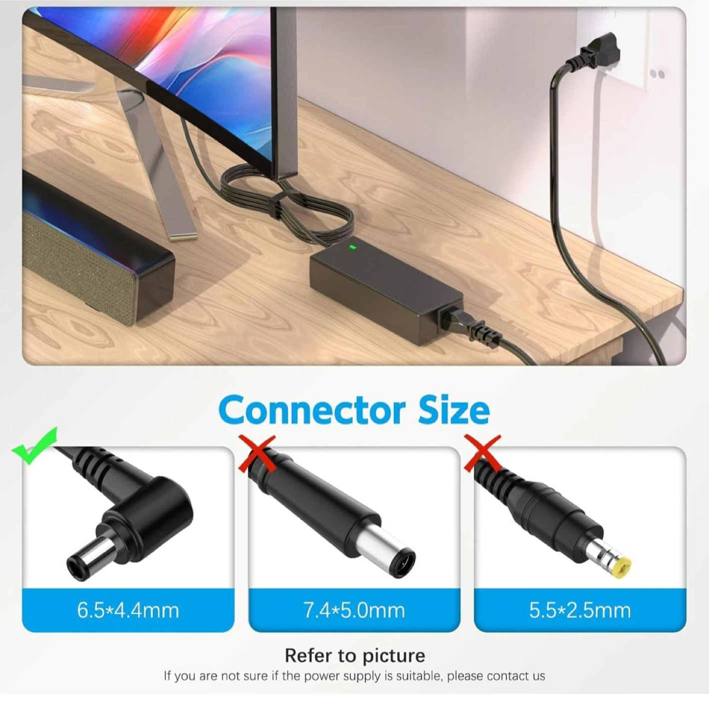 LJO-EEIH DC 19V Power Cord - photo 4