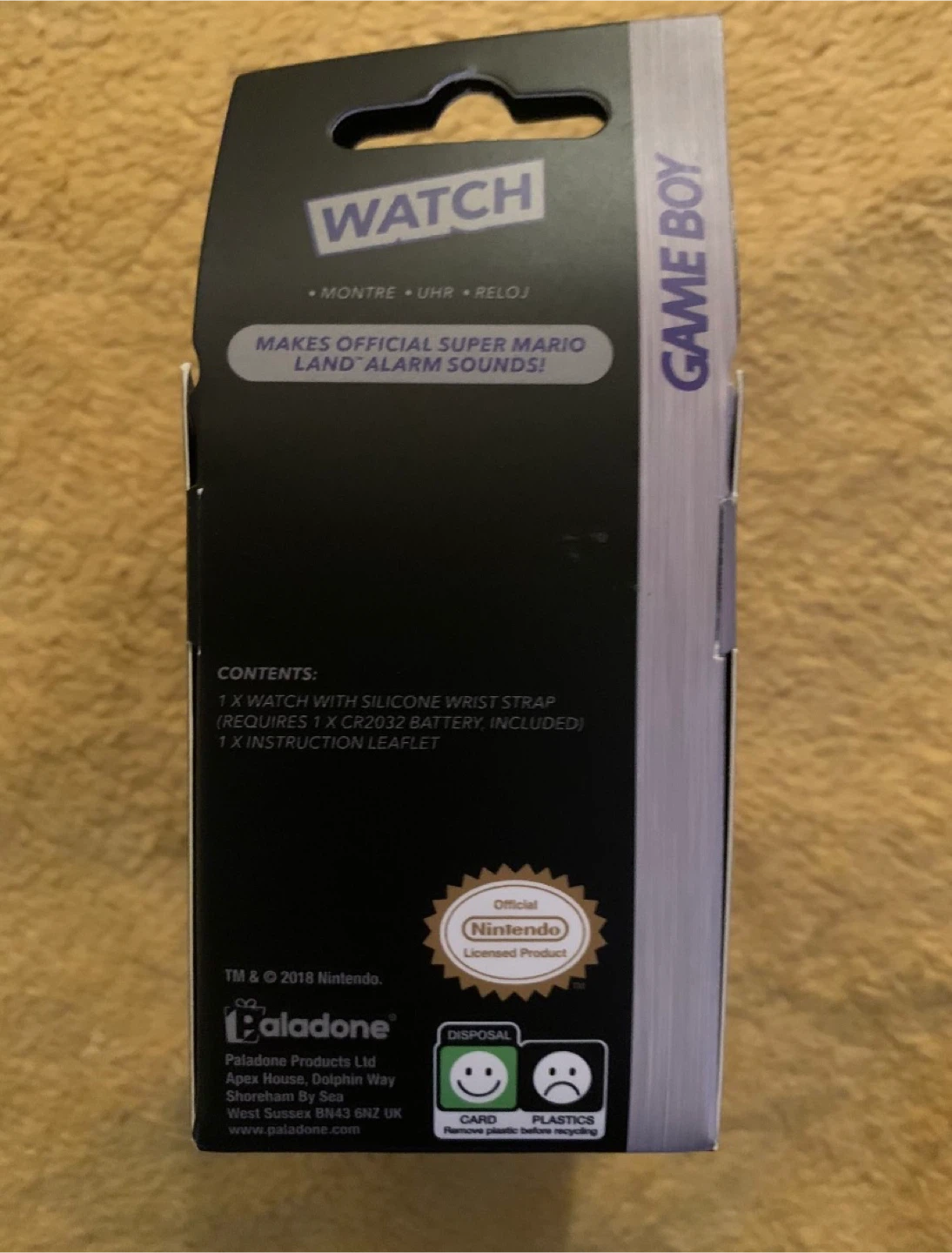 Nintendo Game Boy Wristwatch - New in Box! - photo 3