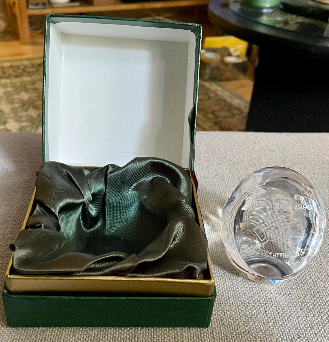 Tyrone Crystal Centenary Paperweight image indicator(5)