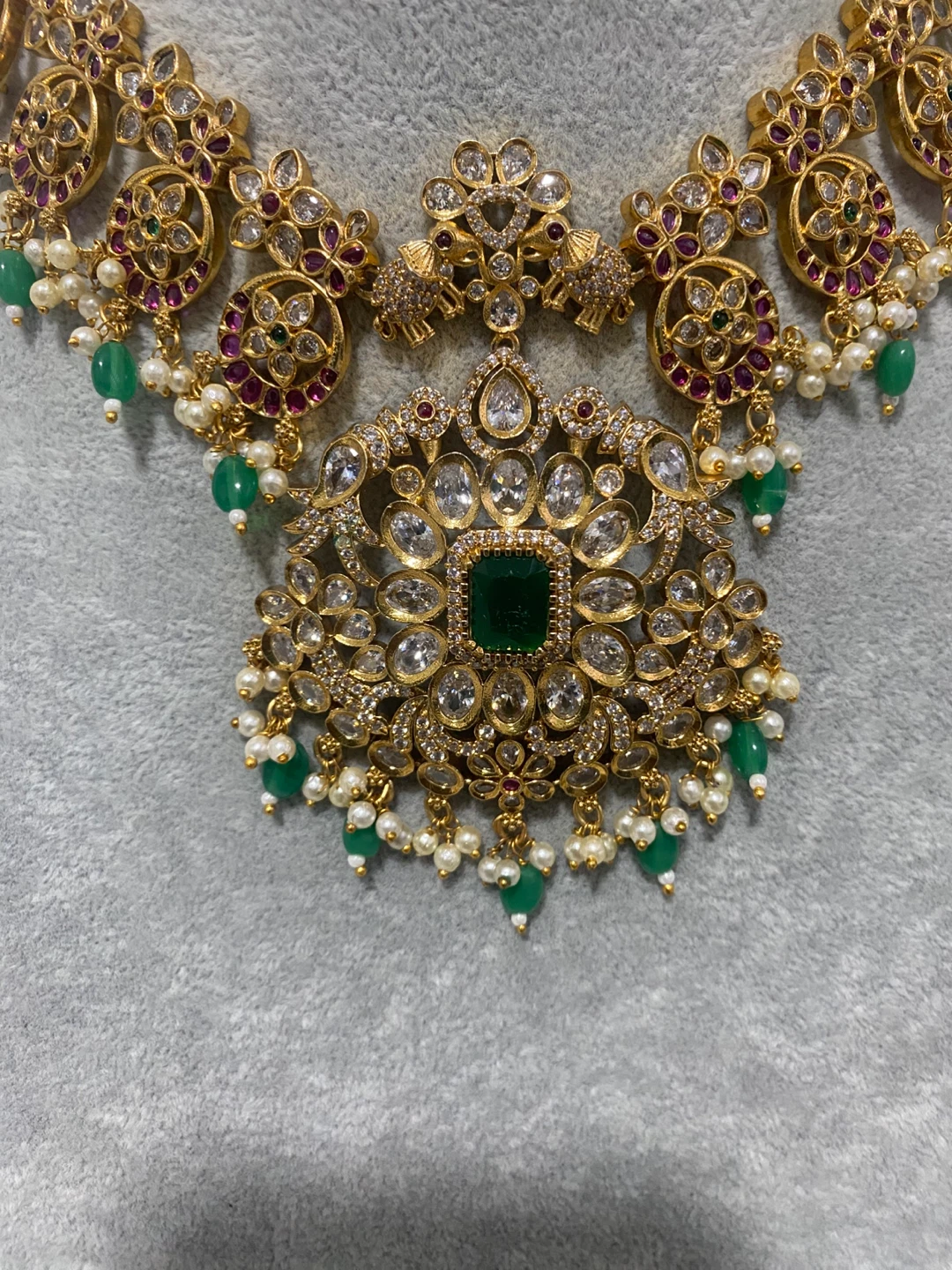 Gold Plated Necklace & Earring Set - photo 3
