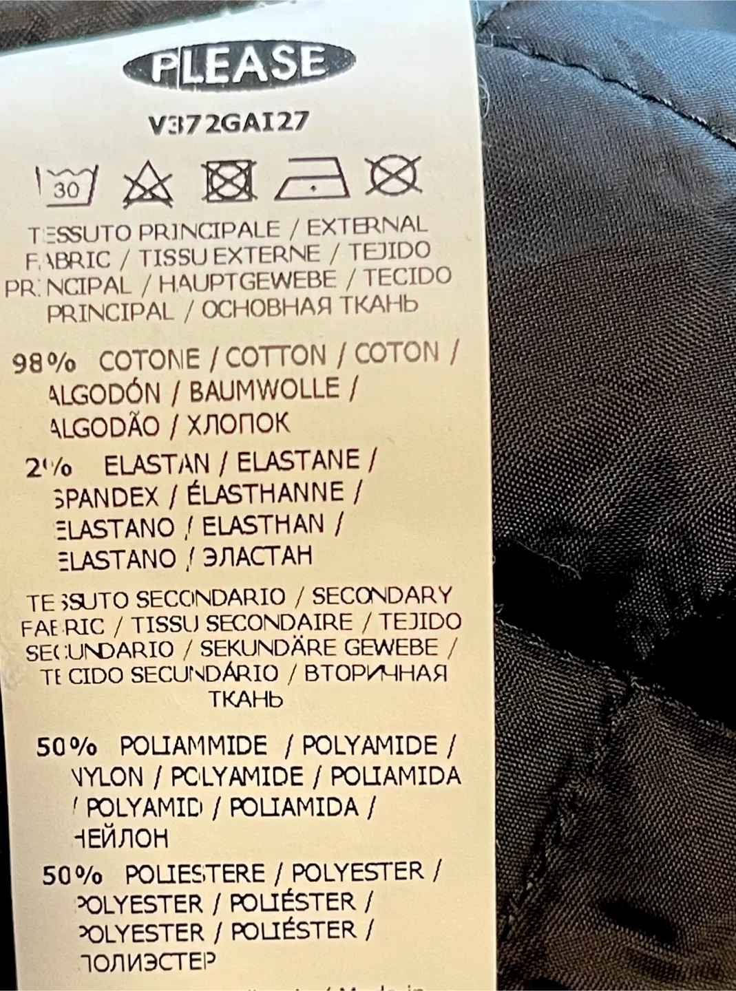 New Long Denim Puffer Jacket – Size S image indicator(6)