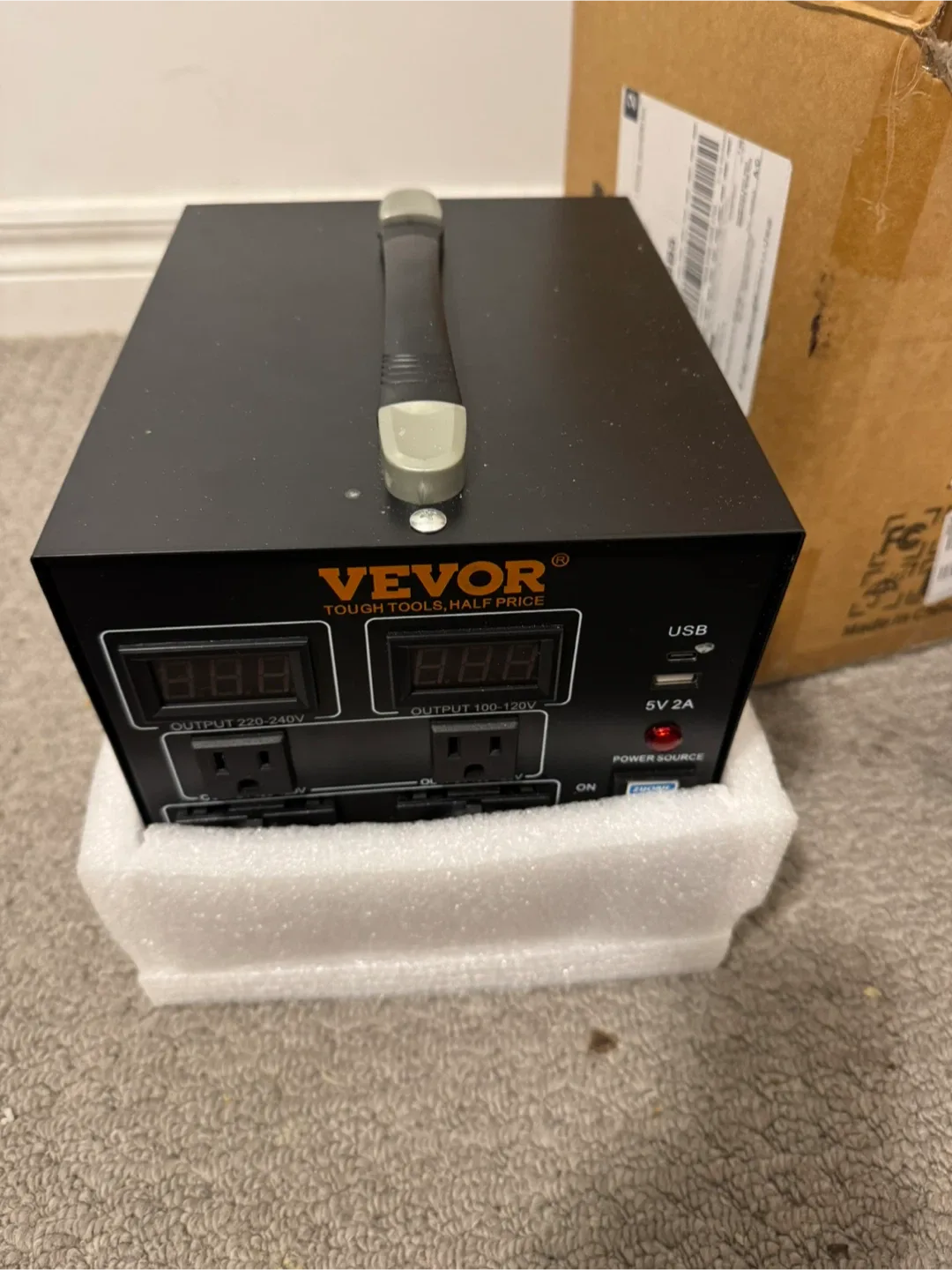 VEVOR Voltage Converter SV-2000VA image indicator(4)
