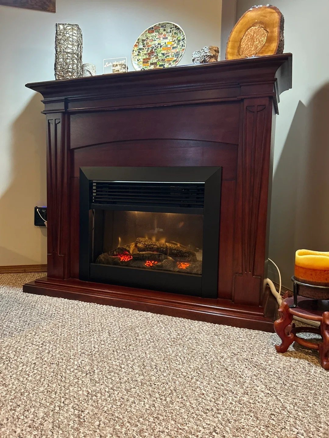 Electric Fireplace image indicator(2)